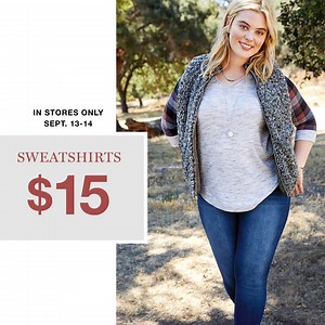 58 reactions · 17 comments | The BIGGEST (and softest) sweatshirt sale is happening in stores — run, don’t walk! | maurices | Facebook