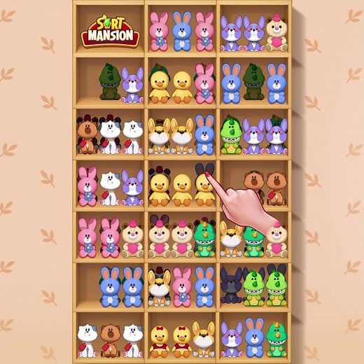 “Find Your Calm in Sort Mansion 🌸 | Mindful Matching for Relaxation”