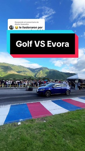Volkswagen Golf R vs Lotus Evora: 1/4 Mile Showdown