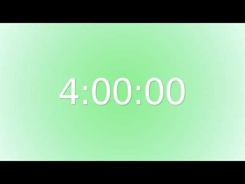 4H Mint Morning Mist Timer | Gradient Countdown 💚 #98FF98 #BDFCC9 #E6FFF0