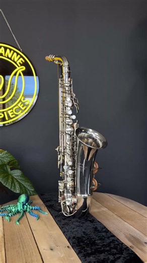 The Conn “Transitional” #altosax built in the early 30s after the New Wonder, before the 6M.