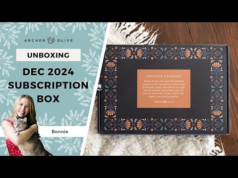 SPOILER ALERT | DECEMBER 2024 Subscription Box UNBOXING