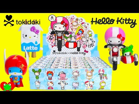 Tokidoki Hello Kitty Figures in Mystery Boxes