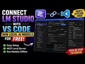 Easy Way to Connect LM Studio with VS Code & Run Local AI Models for FREE | LM Studio MCP Setup
