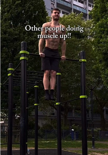 Entrenamiento de Muscle Up sin Kip