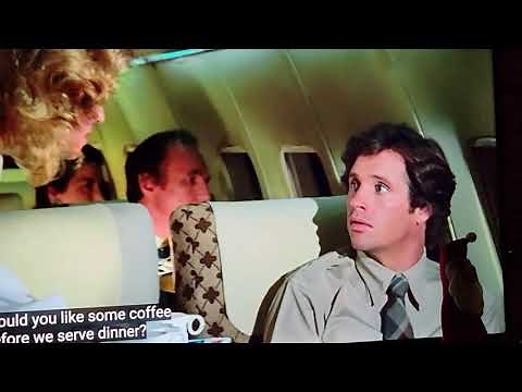 Airplane 1980 "Jim never has a second cup of coffee at home"