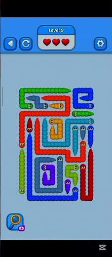 🐍 Snake Game Level (1 to 10) | Complete Gameplay Walkthrough | 55 Seconds