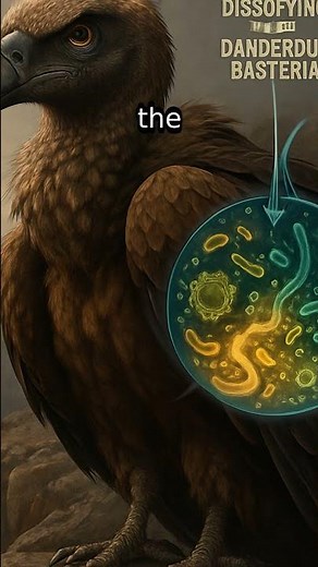 Vultures’ Acid Power: Nature’s Disease Fighters! 🦅 #WildlifeFacts #Nature #Vultures