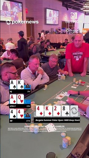 Three Way CLASH in the Deep Stack Kick Off! ‪@betmgm‬ #pokernews