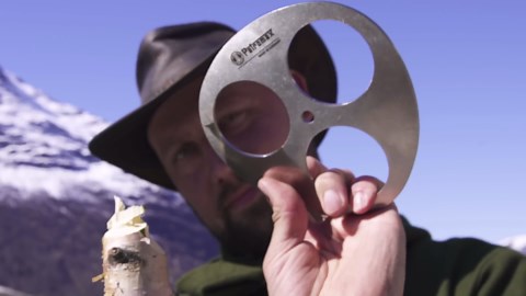 What is a grill basket and how you can use it while cooking outdoors?