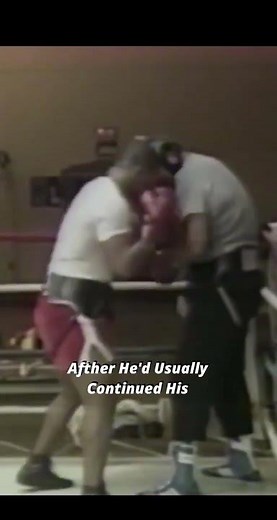 Mike Tyson training with Cus D’Amato