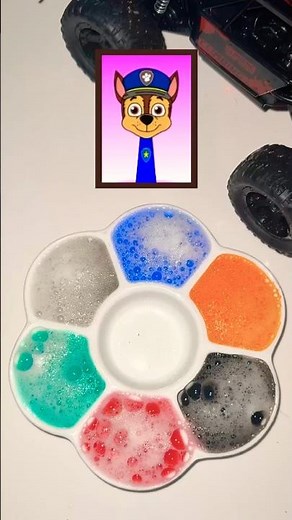 Sprunki OC paw patrol colors mixing 💖😍💖#satisfying #colors #pawpatrol #art #skye #sky#colormixing