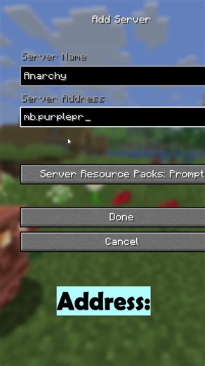 Minecraft Anarchy Server IP Address