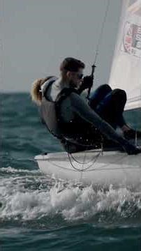 Marlow Fusion+ in action - British Sailing Team 470 sailors James Taylor and Hannah Bristow