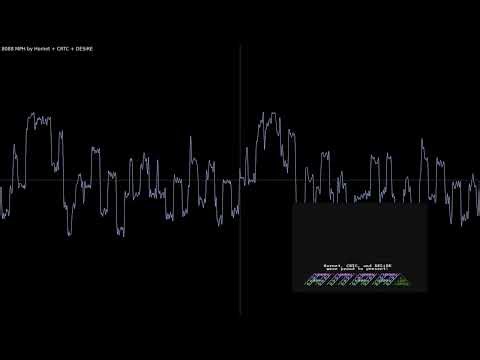 8088 MPH demo [Oscilloscope View]