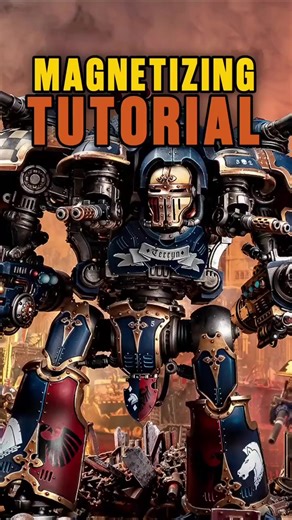 17K views · 183 reactions | Magnetizing This Knight Saved Me Hundreds! Here is how to magnetize a Warhammer 40k Imperial Questoris Knight and future-proof your expensive miniatures with this titanic tutorial!  | Spikey Bits | Facebook
