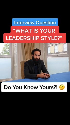 ＂WHAT IS YOUR LEADERSHIP STYLE＂ Interview question example answer #interviewtips #interviewfail #interviewquestions #interviewskills #jobinterviewtips #richardmcmunn #careervidz | Career Vidz