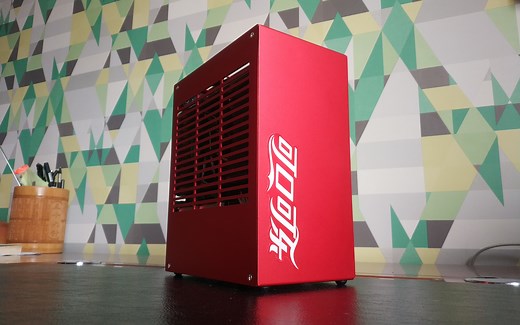 【4L可乐罐主机】送女票2500元极限体积itx机箱k39，AMD战未来YES！