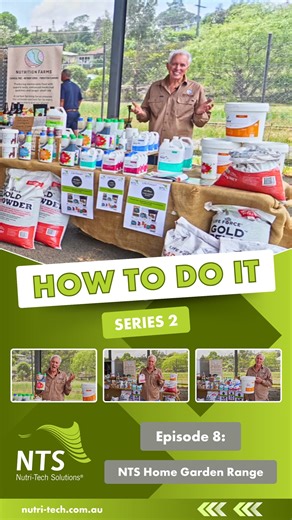 🌱 How to Do It Series 2 | Episode 8: NTS Home Garden Range 🌿 A healthy garden = a healthier you! Discover how growing your own food can boost your wellness, happiness, and the planet. 👀 Watch now and get inspired to start your garden today: https://blog.nutri-tech.com.au/how-to-do-it-series-2-episode-8-nts-home-garden-range/ #NTS #HomeGardenRange #HomeGardening #GrowYourOwn #FoodSecurity #GraemeSait #NTSNutriTechSolutions #NTSHealth #NutritionFarms #NutritionFarming #HowToDoItSeries2 | Nutri-
