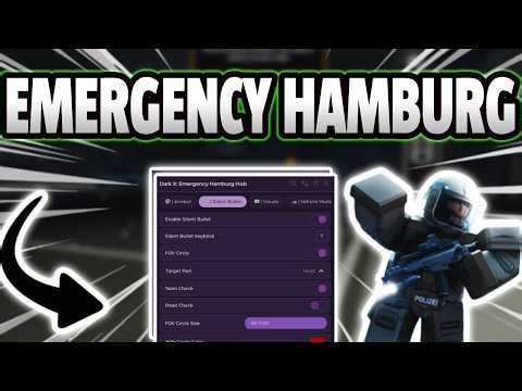 BEST Emergency Hamburg Script | AIMBOT , VEHICLE MODS , ESP