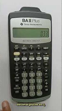 Mastering the ROUND Function | BA II Plus | Enhance Your Calculations