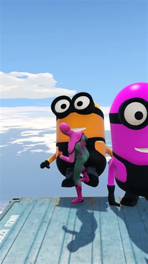 Spiderman Chaos in GTA 5 😂 | Euphoria Physics Funny EP 3