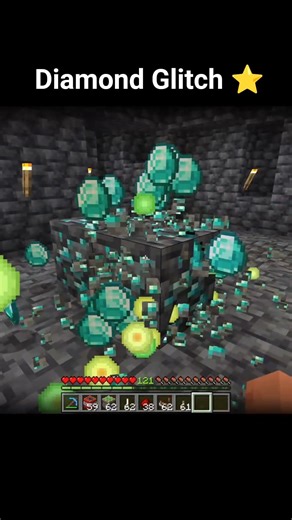 New Infinite Diamond Glitch Moment in Minecraft Part 13