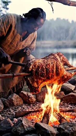 Catch and Cook: GIANT Jungle [Your Prey] (Primitive Survival Cooking)