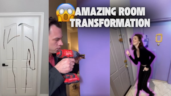 magical room makeover: the peephole diy trick you need to try