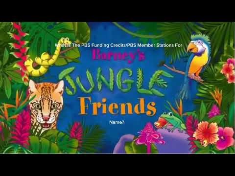 What is The PBS Funding Credits/PBS Member Stations For Barney’s Jungle Friends (2009) name?
