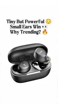 Small Ears Finally Win 🎧 Tiny Earbuds, Huge Sound? 😳
