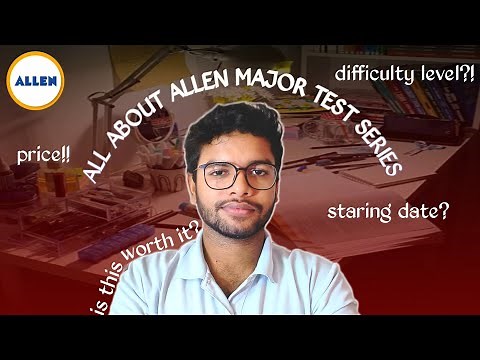 Watch this before choosing Allen majors | Offline test series for neet 2026 |