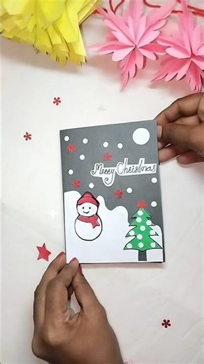 DIY-Christmas Gift ideas | Easy christmas merry christmas greetingcard #diy #christmasproject #short