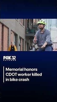 Memorial honors CDOT worker killed in bike crash