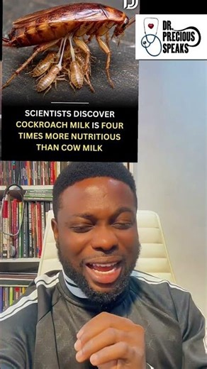 Scientists Say Cockroach Milk Is MORE Nutritious Than Cow Milk