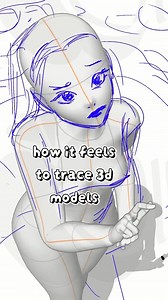 Practice drawing using Clip Studio Paint's 3D models and never struggle with proportions or angles again ✋ Thank you superprettygeniusmiki (on IG) for letting us share this video! https://www.instagram.com/superprettygeniusmiki/ #clipstudiopaint #arthack #fypage | CLIP STUDIO PAINT