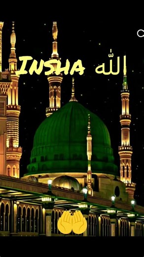 InshaAllah Ek Din… Fajr Ki Namaz Masjid-e-Nabawi Mein ada hogi aameen🤍🕌