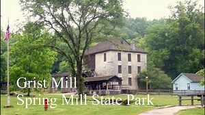 Spring Mill State Park - Grist Mill in operation