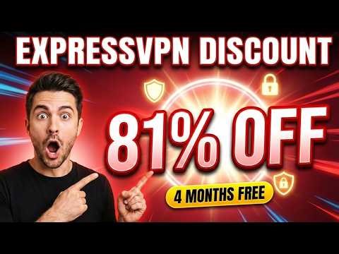ExpressVPN Coupon Code 2026 | Save 81% Off | Get 4 Months Free