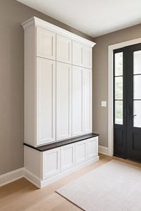 Ashville Handmade Hall Tree Bench: Custom Entryway Shoe Storage - Etsy