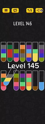Resolvendo o Puzzle de Água Nível 145