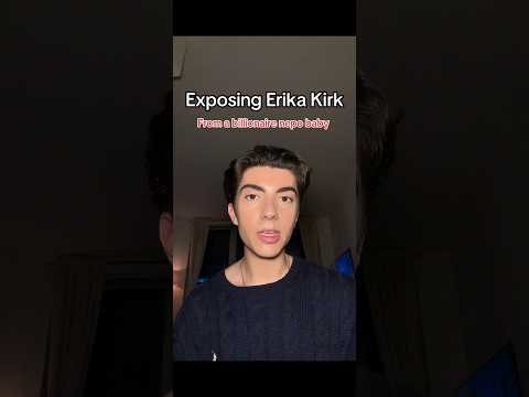 BANNED TikTok Video- Billionaire Nepo Baby Exposes Erika Kirk