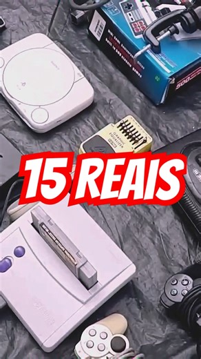 15 REAIS NUM PLAYSTATION? 🤑 🫨 @tacafogodroops #90s #nostalgia #feira #00s #retrogaming #viral