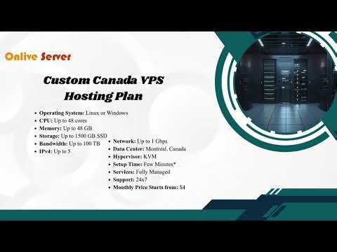 Get the Best of Performance and Security with OnliveServer Canada VPS Hosting