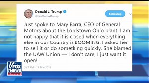 President Trump pushes General Motors to reopen its Ohio auto plant | Fox & Friends