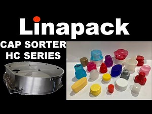 Linapack universal cap sorter (rectangular caps)