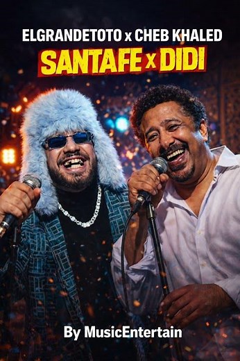 ELGRANDETOTO Santa Fe x CHEB KHALED Didi remix #elgrandetoto #maroc #remix #moroccanrap #algerie
