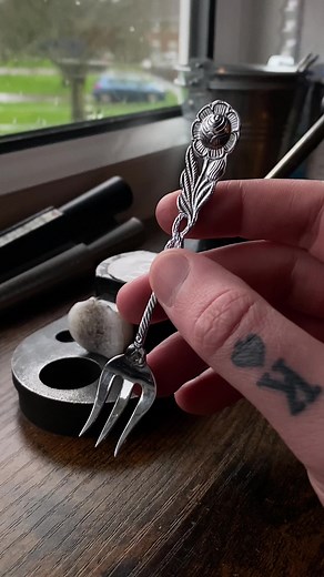 5.5K views · 30 reactions | Fork Made Into A Ring. #handmade #ring #diy | DOR_Official | Facebook