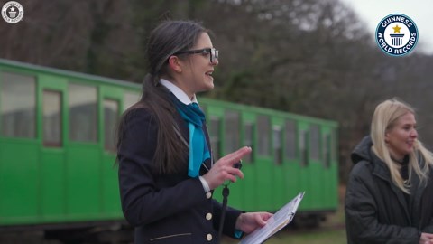 Women set record for fastest steam train pull on St. David’s Day