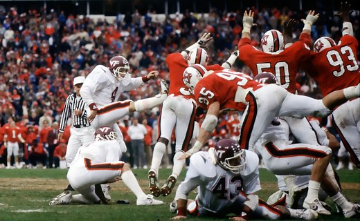 100K views · 1.5K reactions | The first one ☺️ – 1986 Peach Bowl | Virginia Tech Football | Facebook